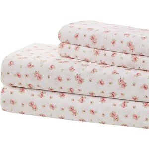 Soft Microfiber Printed Sheets - Luxurious Microfiber Bed Sheets, Fitted Sheet
